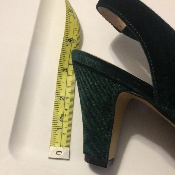 Chelsea Crew Green Velvet High Heels Size 40 - Picture 6 of 6